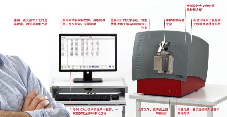 SPECTROCHECK直讀光譜儀的特點